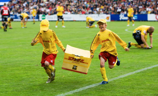 DHL, bollleverans