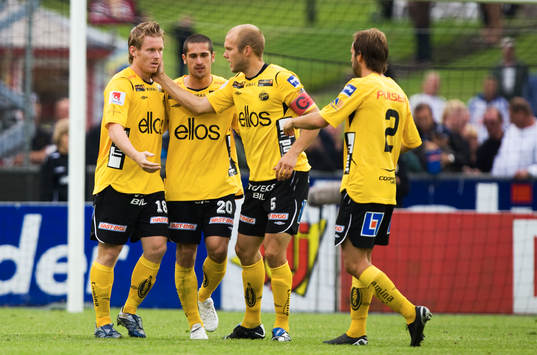 Fredrik Berglund och Emir Bajrami och Martin Andersson