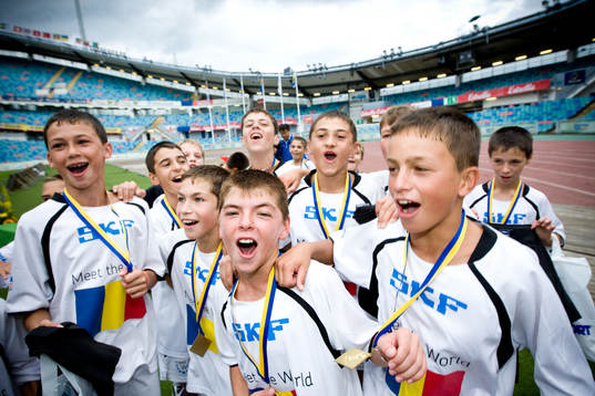Finaler, jubel, glädje