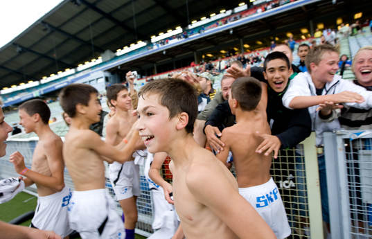 Finaler, jubel, glädje