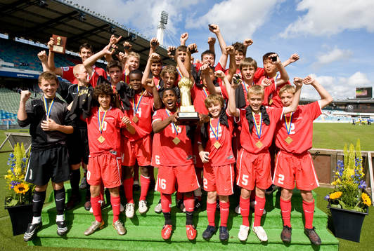 B14, Dallas Texans - Haberdahsers Aske's. Jubel, pokal,
