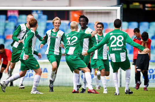 B15, InterClubes (Brasilien)- Hammarby 1 (Sverige). Jubel,