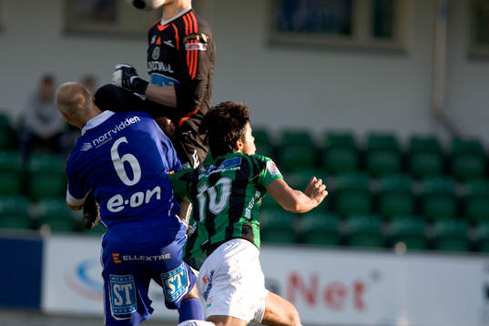 Andreas Lindberg, Målvakt Sundsvall och Stefan Ålander,