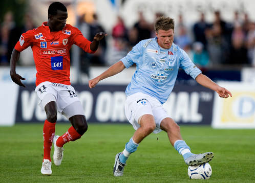Christian Järdler och Abiola Dauda