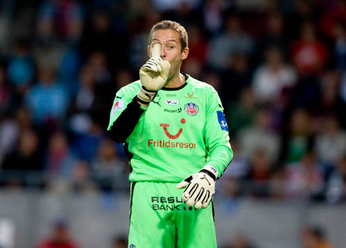 Fotboll, Allsvenskan, Daniel Andersson, målvakt Helsingborg