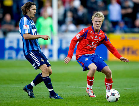 Andreas Landgren, Helsingborg och Andrej Komac, Djurgården