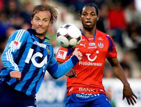 René Makondele, Helsingborg och Markus Johanesson,