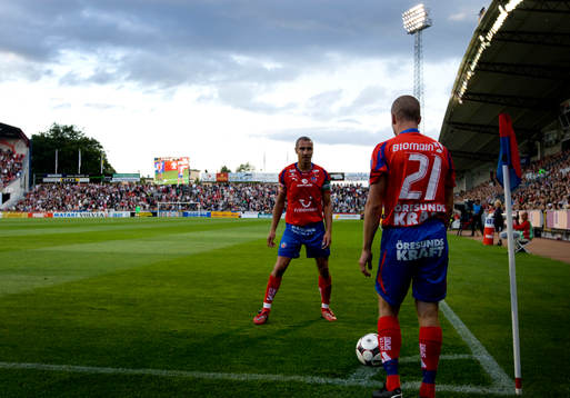 Henrik Larsson och Christoffer Andersson, Helsingborg,