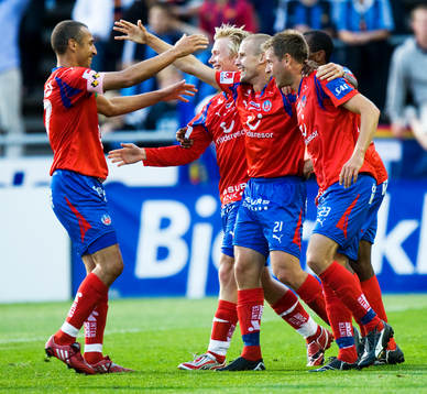 1-0 Christoffer Andersson, assistenten Henrik Larsson