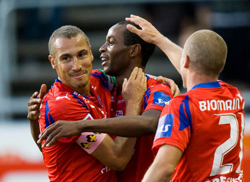 2-0, Rene Makondele, grattas av Henrik Larsson och