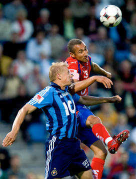 Henrik Larsson och Toni Kuivasto