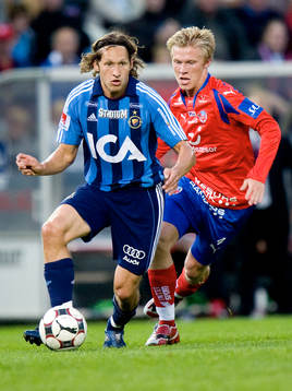 Andrej Komac och Andreas Landgren