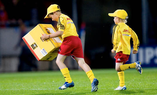 DHL, matchboll