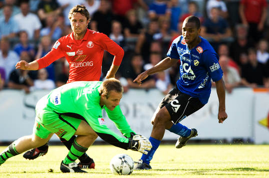 Mattias Nylund, Fredrik Persson, målvakt och Anselmo