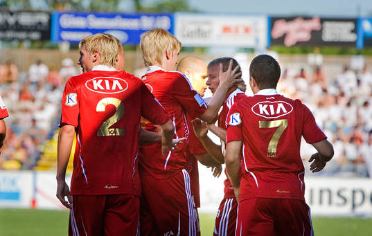 Jubel i IFK Göteborg