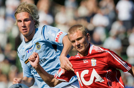 Daniel Theorin, Gefle, och Robin Söder, IFK Göteborg