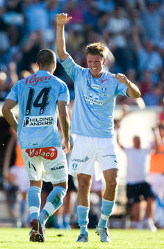 Christian Järdler, målskytt, jubel, 1-0