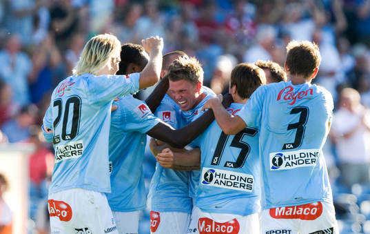 Christian Järdler, målskytt, jubel, 1-0