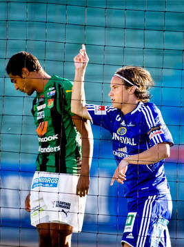 Linus Hallenius, Sundsvall, jubel, Bobbie Friberg da Cruz,
