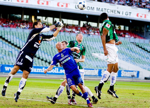 Dime Jankulovski, målvakt, GAIS, Johan Patriksson,