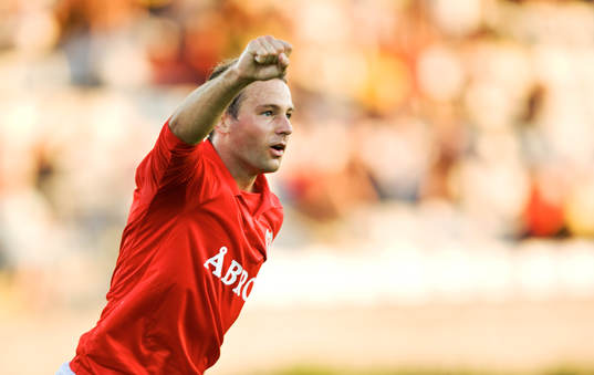 Stefan Larsson, jubel
