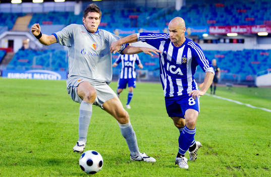 Benjamin Huggel, FC Basel, Thomas Olsson, Göteborg