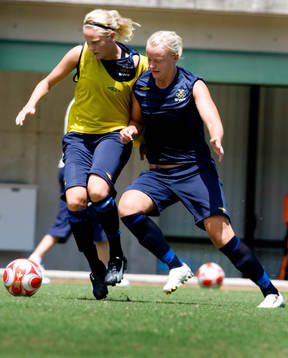 Lisa Dahlkvist och Nilla Fischer
