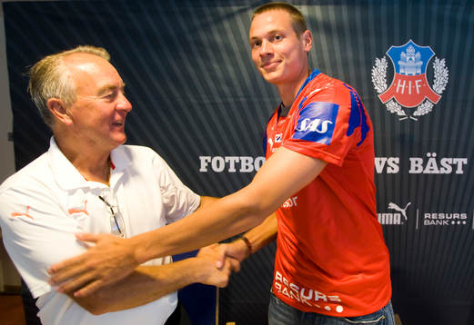 Roman Kienast, nyförvärv som i somras spelade i