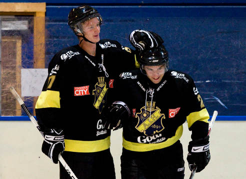 Fredrik Carlsson och Christian Sandberg, AIK