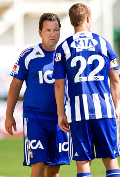 Stefan Rehn, tränare. Ragnar Sigurdsson, Göteborg
