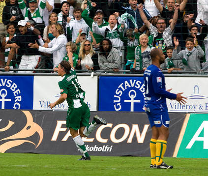 Freddy Söderberg, Hammarby jublar