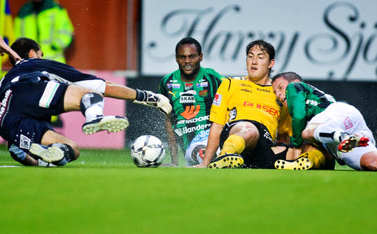 Dime Jankulovski, målvakt, Rickard Ekunde, Fredrik