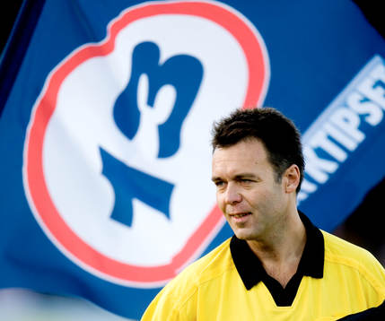 Martin Ingvarsson, domare. 13 rätt reklam, stryktips-reklam
