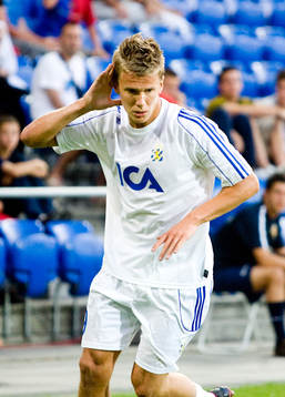 Pontus Wernbloom, Göteborg, gör 1-0