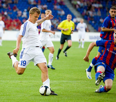 Pontus Wernbloom, Göteborg, gör 1-0