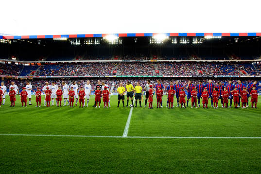 Lineup innan matchstart