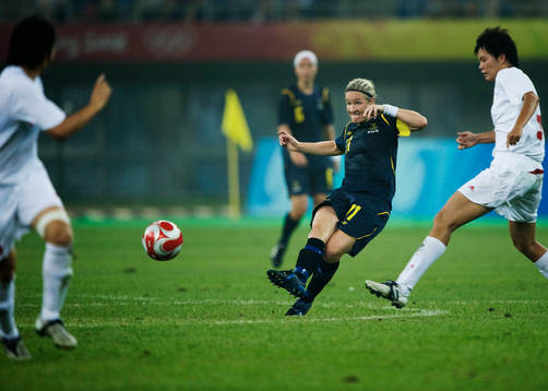 Victoria Svensson, Sverige, passar