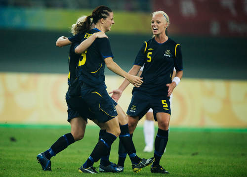 Lotta Schelin jubel