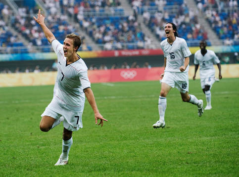 Stuart Holden, USA, jubel