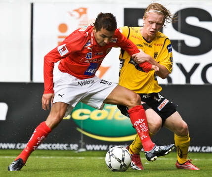 Emin Nouri och Jesper Florén