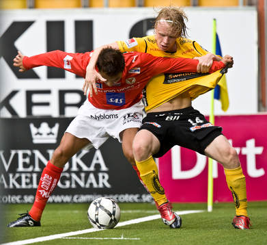 Emin Nouri och Jesper Florén