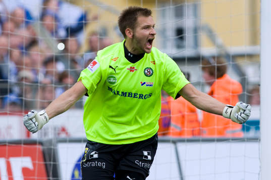 John Alvbåge, målvakt, Örebro, jubel