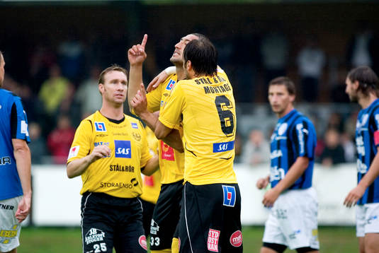 Juan Robledo, Sasa Zimonic och Niklas Skoog i bakgrunden,