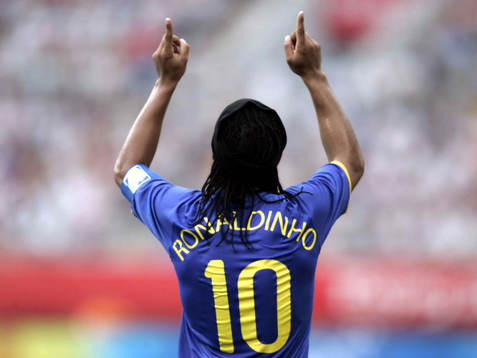 Ronaldinho, jubel
