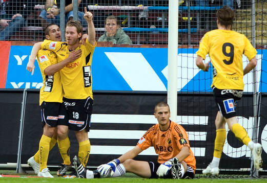 Emir Bajrami och Fredrik Berglund, Elfsborg och Nicklas