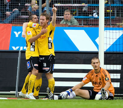Emir Bajrami, och Fredrik Berglund, Elfsborg