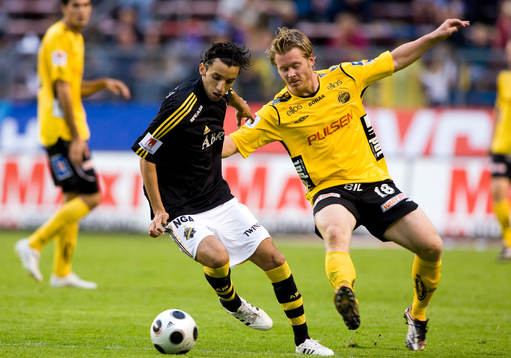 Jorge Ortíz, AIK och Fredrik Berglund, Elfsborg