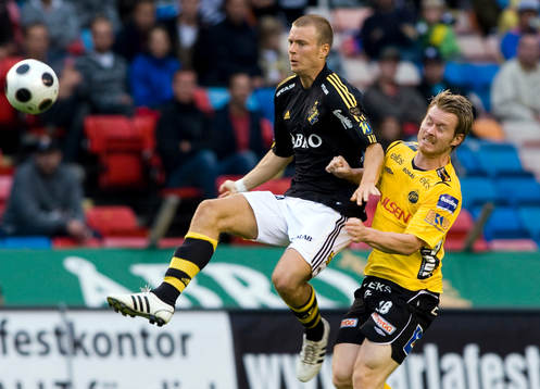 Per Karlsson, AIK och Fredrik Berglund, Elfsborg