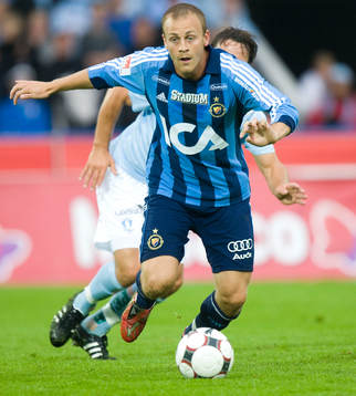 Daniel Sjölund var tillbaka i Djurgården