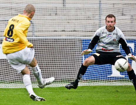 Rickard Johansson, målvakt, Trollhättan